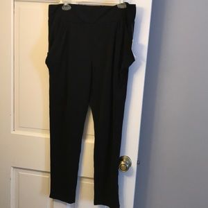 Blk free people cropped pants